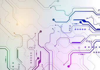 circuit board concept background image abstract technology network