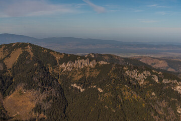 view of the mountains