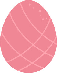 eggs for a happy Easter with patterns