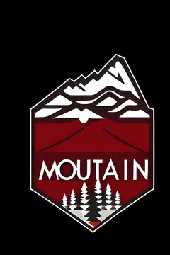 illustration mountain 