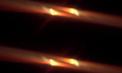 Futuristic glowing diagonal lines frame background