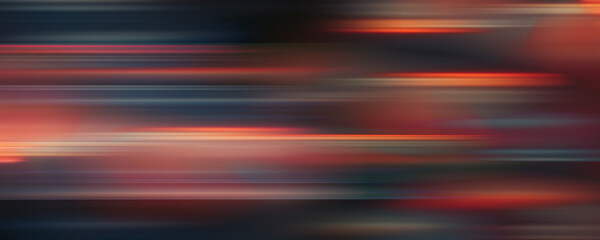 Light speed background, black red light speed blur