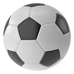 Football. 3D illustration.