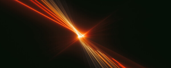 Abstract red laser spotlight dance background