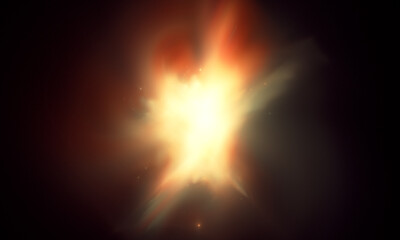 Space star light background. God light background