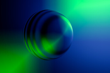 Spinning Alien Sphere