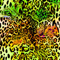 leopard skin texture