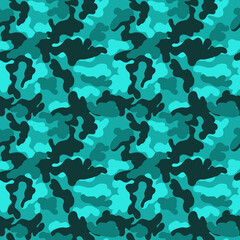 Bright Camouflage Seamless Pattern for party, anniversary, birthday. Design for banner, poster, card, invitation and scrapbook
