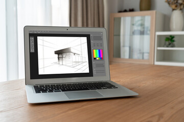 Architectural design modish software application for architect business and professional designer