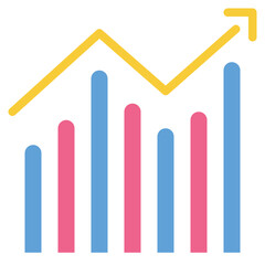 business profit growth development icon