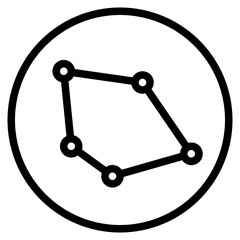 group data random analytic icon