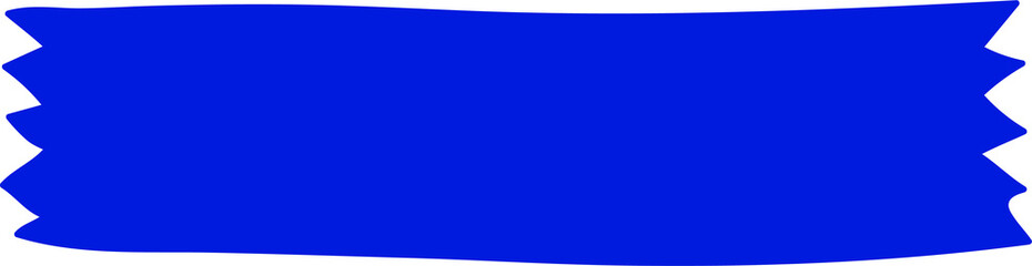 Adhesive tape ripped