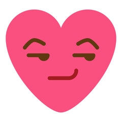 proud fantastic cool emoji heart icon
