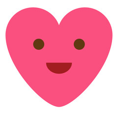 smile happy cool emoji heart icon
