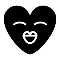 romantic lovely sweet emoji heart icon