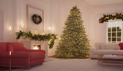 Beautyfull christmas living room
