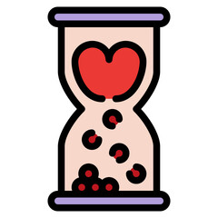 time love relationship romance icon
