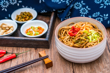 China Wuhan Food Hot Dry Noodles