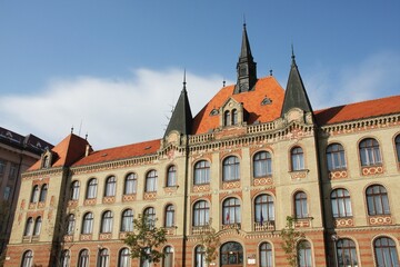 Fototapeta na wymiar Historic building in Bratislava, Slovakia