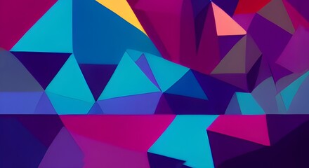 Obraz premium abstract banner design. Geometric tech background