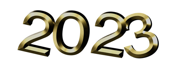 Fototapeta premium 2023 year