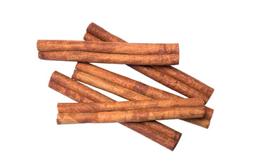 Cinnamon sticks anise spice isolated on transparent background. There are  PNG.