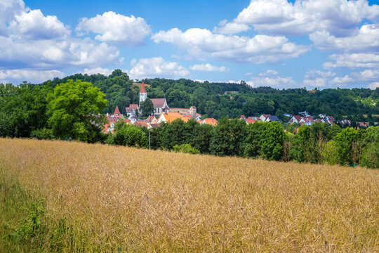 The idyllic town of Greding