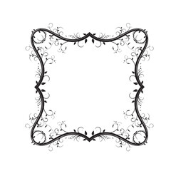 Frame, in the style of an ornament, Vector illustration eps 10, Art.	