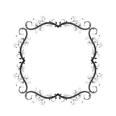 Frame, in the style of an ornament, Vector illustration eps 10, Art.	