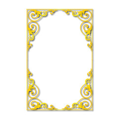 Frame, in the style of an ornament, Vector illustration eps 10, Art.	