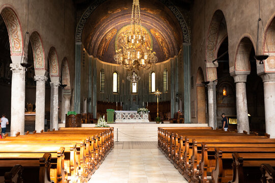 Cathedral of San Giusto in Trieste, Italy