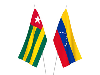Togolese Republic and Venezuela flags