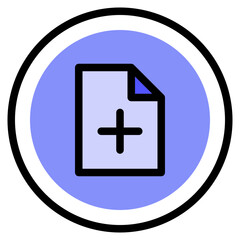 file add interface ui icon