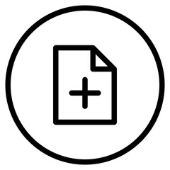 file add interface ui icon