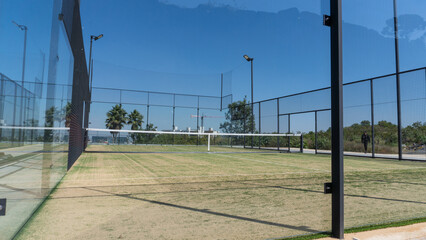 outdoor paddle court