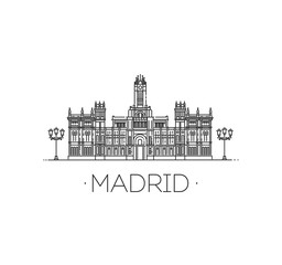 Cybele Palace - The symbol of Spain, Madrid