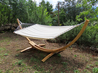 Hamac de jardin dans les Cévennes, Occitanie