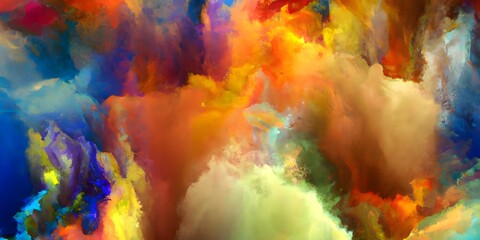Fototapeta na wymiar colorful splash background