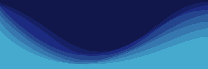 simple modern waves sunset color vector illustration good for wallpaper, background, web banner, backdrop, desktop wallpaper, and design template	