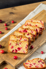 Homemade Holiday Cranberry Bread