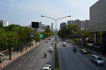 Obraz premium Bangkok City Skyline.