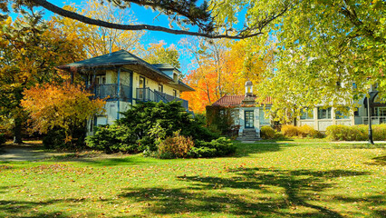 Fall House at Park, Ontario, Canada