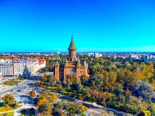 Romanian Orthodox Metropolitan Cathedral in Timisoara