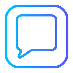 Naklejka premium chat