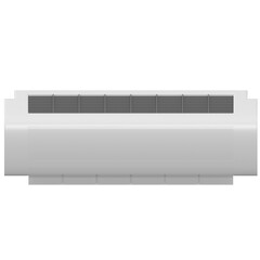 3D rendering illustration of an air conditioner internal unit