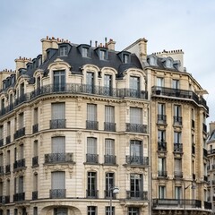Fototapeta na wymiar Paris, ancient building