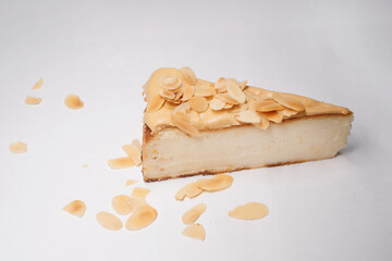 piece of cake with almond