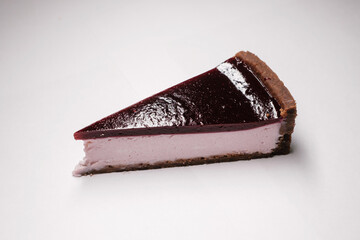 piece of cake with chocolate