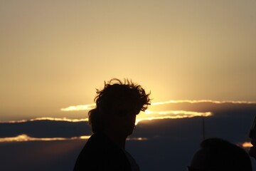 silhouette of a person