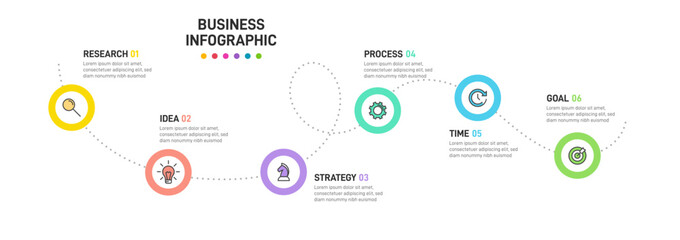 Vertical infographic design with icons and 5 options or steps. Thin line. Infographics business concept. Can be used for info graphics, flow charts, presentations, mobile web sites, printed materials.
